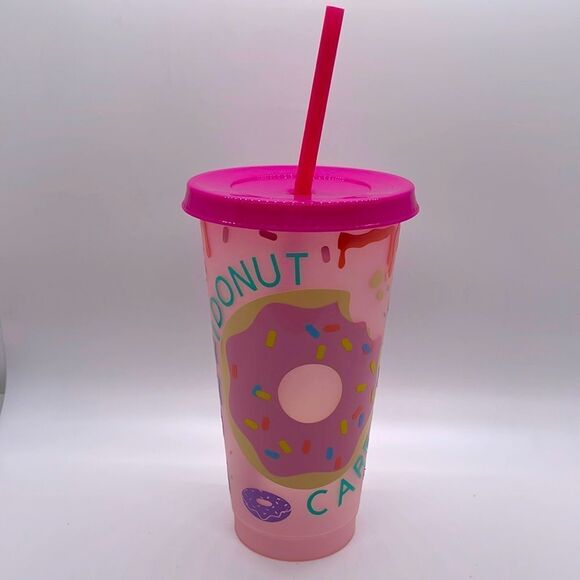 NWT Wool + Pepper Co. I DONUT CARE Color Changing Cold Cup - Picture 6 of 10